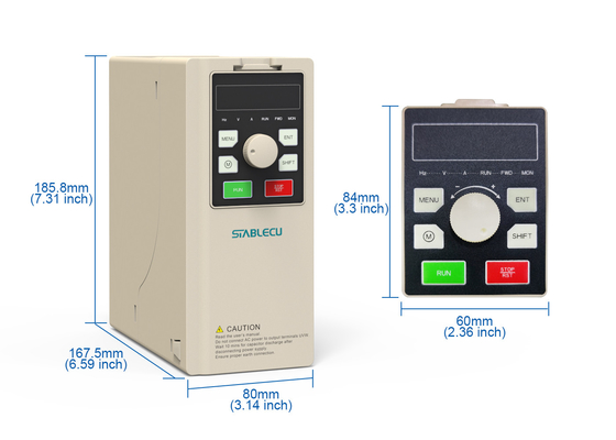 2.2KW Variable Frequency Inverter , 3HP Variable Frequency Drive Inverter 50/60HZ